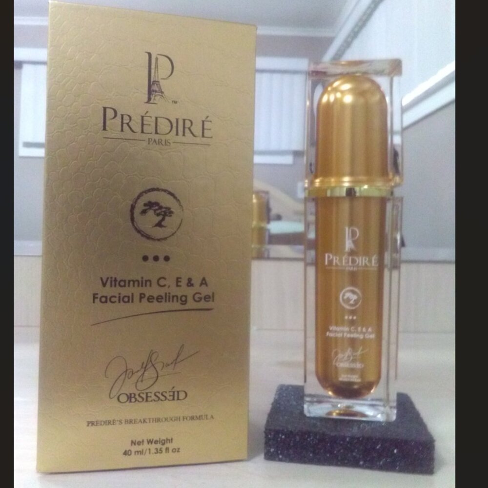 PREDIRE PARIS VITAMIN C, E & A FACIAL PEELING GEL- 1.35 fl oz / 40 ml-NEW-SEALED